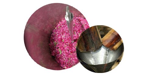 お客様だけの香りを作成